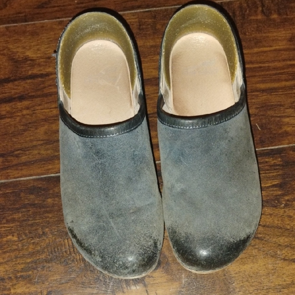 Gray Slip-On Clogs